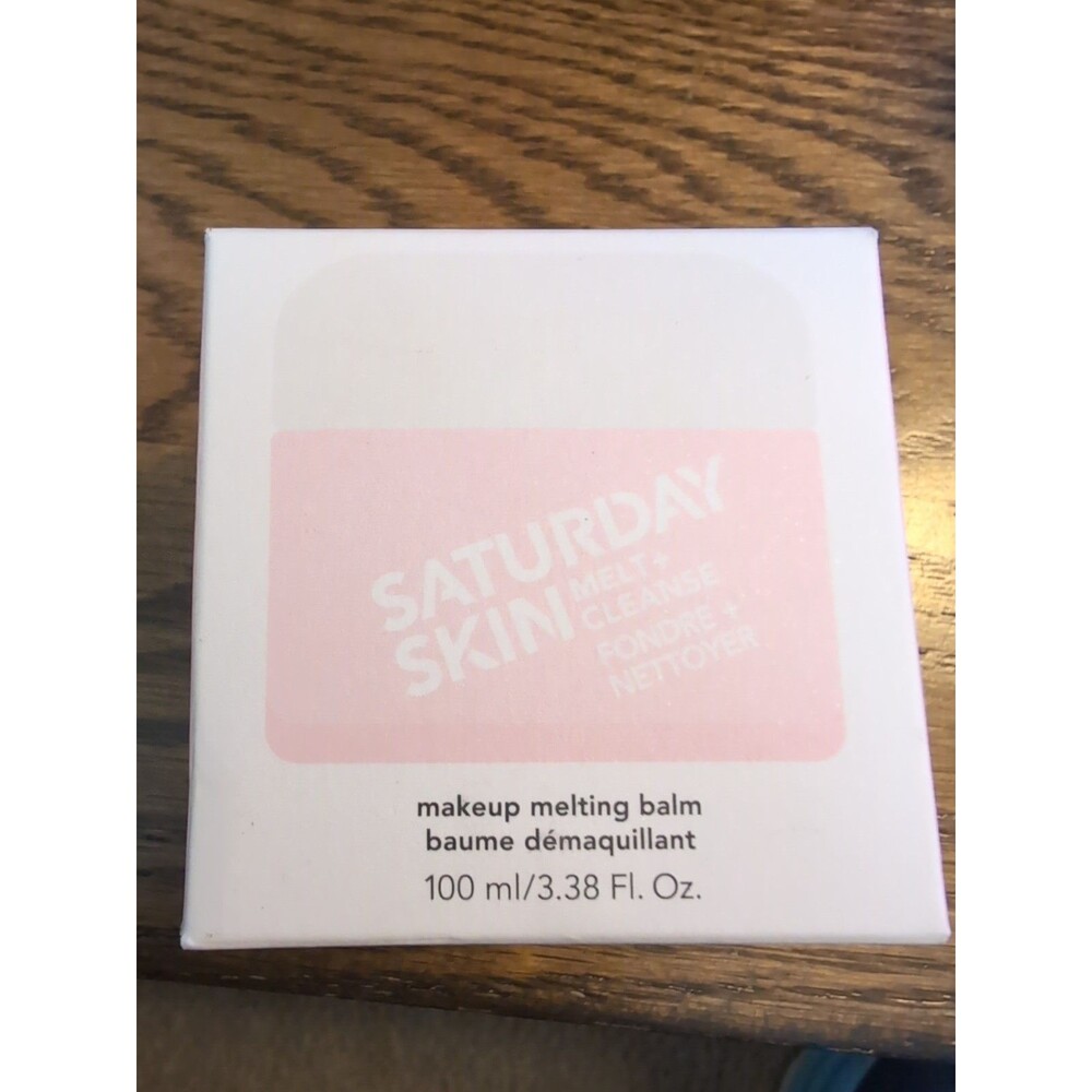 Makeup Remover Melt Cleanse Balm Daily Cleansing Balm 3.38 oz By Saturday Skin